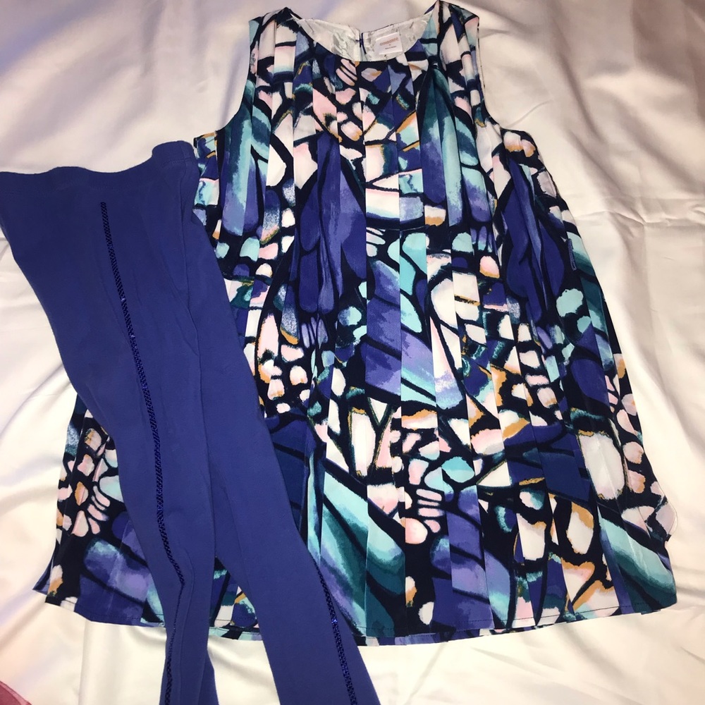 Gymboree Butterfly pants set